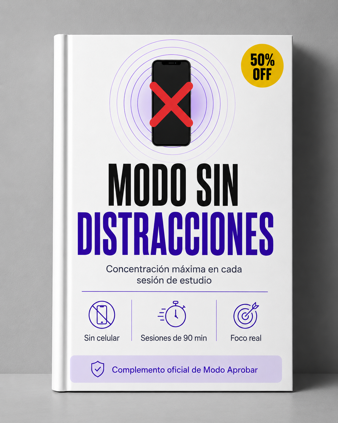 Modo Sin Distracciones — Concentración Máxima