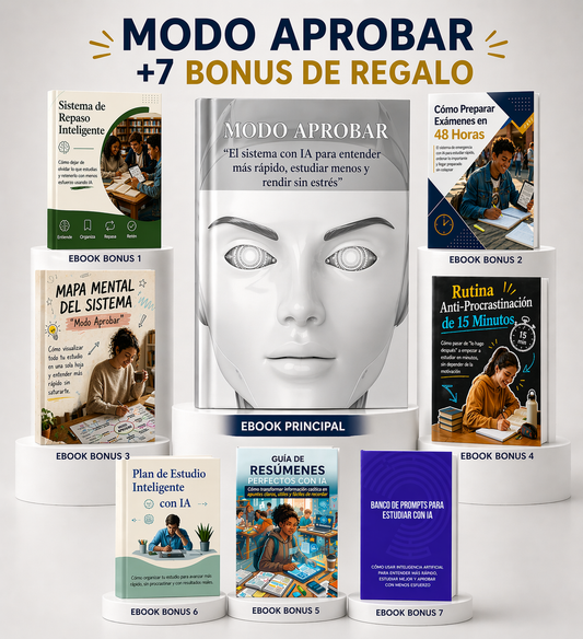🧠Mente Rápida: El sistema con IA para entender mas rapido, estudiar menos y rendir sin estrés